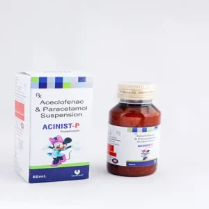Aceclofenac & Paracetamol Suspension
